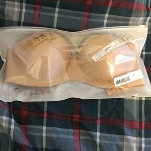 New, never worn strapless bra